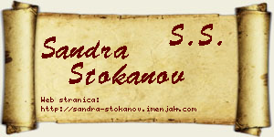 Sandra Stokanov vizit kartica
